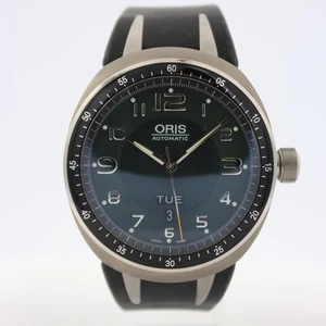 Oris 26-82462 Green Big Crown Men's Automatic Wristwatch 635 Swiss Steel - Picture 1 of 5