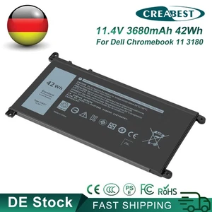 11,4V 051KD7 Y07HK 0FY8XM Akku Für Dell Chromebook 5190 P28T001 11 3180 3189 - Bild 1 von 12