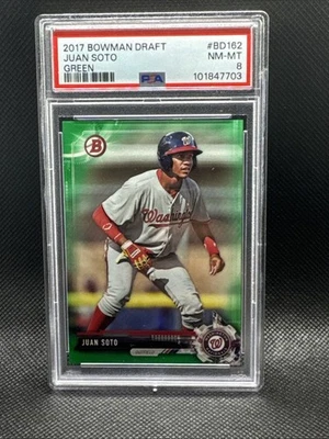Bowman Draft 2017 - Juan Soto #BD-162 verde/99 (RC) Foto 1 de 2