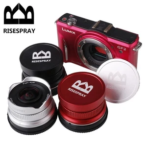 10mm F5.6 Wide Angle Fisheye Lens FOR Panasonic Olympus Micro4/3 GH1/2 E-M1E BLA - Picture 1 of 14