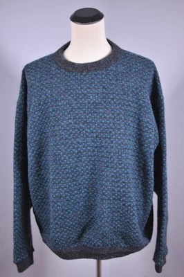 Vtg L.L. Bean Wool Crew Sweater Norway Men's 2XLT - Image 1 of 4