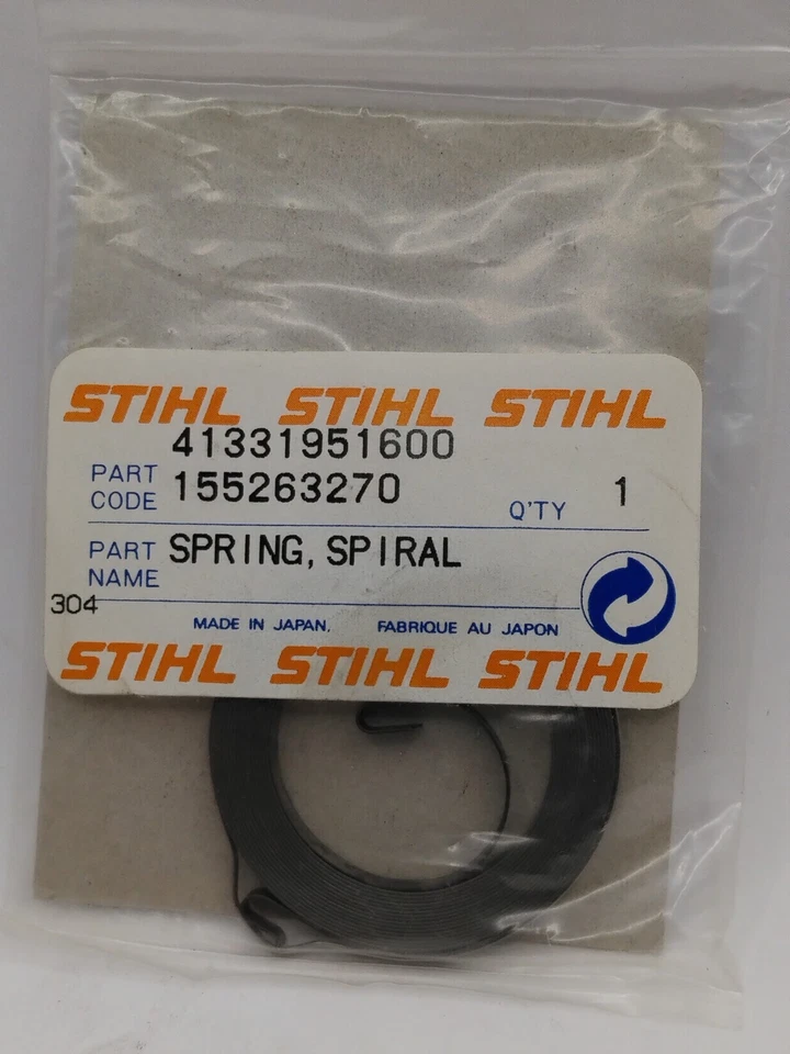 NEW OEM STIHL String Trimmer Edger Starter Rewind Recoil Spring FC FS 72 74 76 - Image 1 of 1