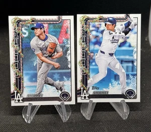 2025 Topps Holiday Shohei Ohtani H1 & H200 Los Angeles Dodgers Baseball - Bild 1 von 1