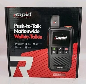 NEW Rapid Radios G1 NationWide Walkie-Talkies. 2-Pack. (NO Sim included) - Picture 1 of 9