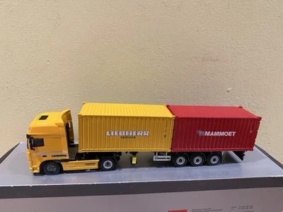 Container Liebherr E  Mammoet 1:50 Per Tekno Wsi Conrad Corgi Imc nooteboom - Immagine 1 di 4