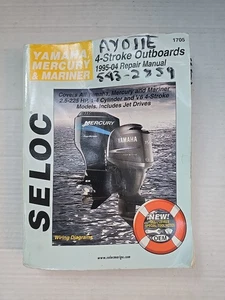 1995-2004 Yamaha Mercury Mariner 4 Stroke Outboard 2.5-225 HP Repair Manual 0667 - Picture 1 of 8
