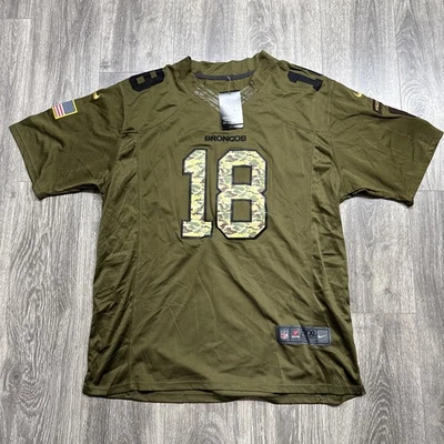 Camiseta Nike Denver Broncos Peyton Manning Hombre Talla XXXL Camuflada Saludo al Servicio NFL Foto 1 de 4