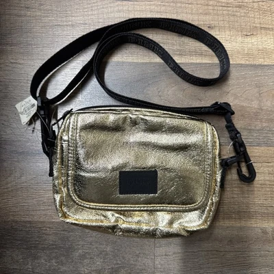 Victoria's Secret розовый логотип золото через плечо ремень сумка Fanny Pack сумка с Ярлыками - Изображение 1 из 4