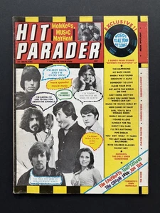 Hit Parader Magazine July 1967 Monkees, Beck, Zappa, Tommy Roe, Hollies, Cream - Picture 1 of 15
