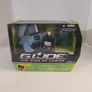 GI Joe Rise of Cobra Sky Sweeper Jet Air Raid Figure Set 2009 New - Picture 1 of 7