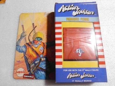 ACTION JACKSON ACCESSORIO VINTAGE PARACADUTE  NUOVO -  MEGO BARAVELLI - Immagine 1 di 4