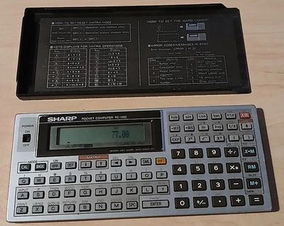 Sharp PC-1403 Pocket Computer - Bild 1 von 2