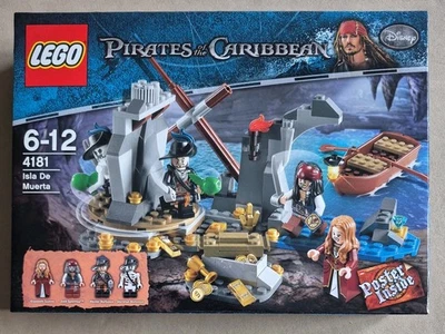 LEGO Pirati dei Caraibi: Isla De Muerta Set 4181 ~ Jack Sparrow Nuovo Sigillato - Immagine 1 di 4