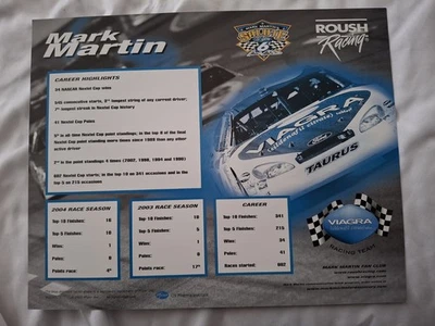 Foto autografiada de Mark Martin Foto 1 de 2