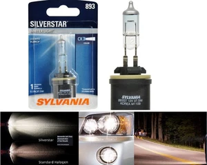 Sylvania Silverstar 893 H27 37.5W One Bulb Fog Light Replacement Upgrade Lamp - Picture 1 of 12