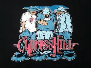 Cypress Hill T-Shirt schwarz Rap Band Musik Rock Tee Blunted Official 90s Rap 2X - Bild 1 von 7