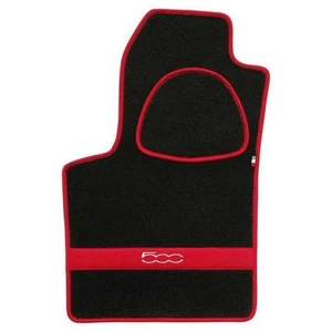 Set tappetini in moquette per Fiat 500 4PZ - Ciak Elite Rosso UNION CIAKE075-8 - Foto 1 di 1