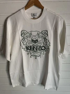 Kenzo gestickter Löwenkopf Logo T-shirt Gr. M - Bild 1 von 8