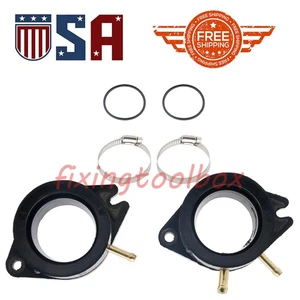 1TA135860000 2 PIEZAS Carburador Admisión Colector Botas PARA Yamaha Virago 920 XV920 - Imagen 1 de 8