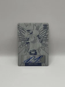 2022 Leaf Valiant - Black Printing Plate Auto - 1/1 - Dameon Pierce #BA-DP2 - Picture 1 of 2