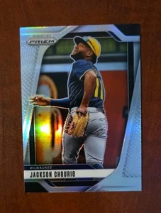 2025 Prizm Jackson Chourio Silver Prizm  Milwaukee #108 - Picture 1 of 1