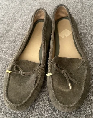 Mocasines mocasines de gamuza verde oliva margarita talla 10 MICHAEL KORS para mujer Foto 1 de 4