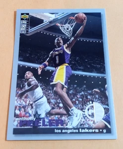 1995-96 Upper Deck Collector's Choice Player's Club Anthony Peeler #139 - Lakers - Imagen 1 de 2