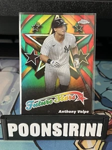 2025 Topps Chrome Future Star #FS-15 Anthony Volpe - New York Yankees - Picture 1 of 2