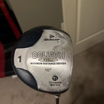 Dunlop Goliath 450cc Ti Matrix 10-Speed Driver RH Aldila Mid-Firm Graphite - Image 1 of 4