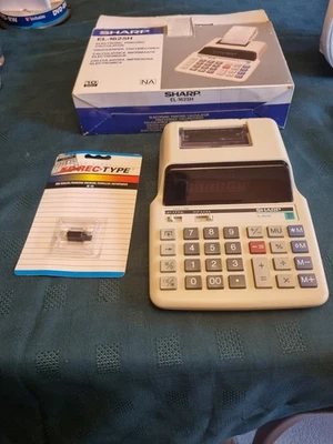 Sharp Electronic Printing Calculator EL1625 H - Image 1 of 4