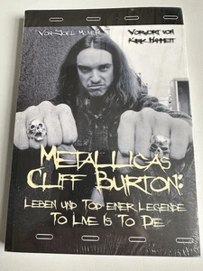 Metallica ✨Cliff Burton Biografie „To Live Is to Die“ in deutsch ✨Neu - Bild 1 von 3