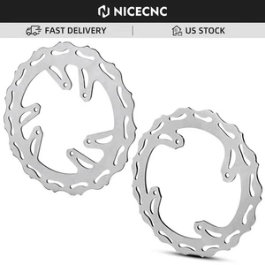 Front Rear Brake Disc Rotor 260mm & 240mm For Honda CRF 250R 450R 250RX 450RX - Bild 1 von 8