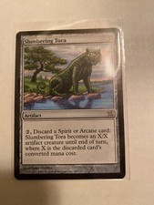 1x Slumbering Tora Betrayers of Kamigawa MtG Magic Artifact Rare 1 x1 NM