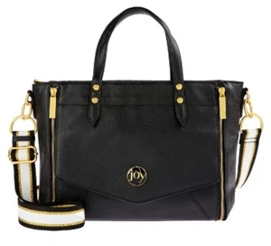 Joy schicke Ledertasche Handtasche Beuteltasche mit RFID & antimikrobiell-schwarz-neu ohne Etikett-176 $ - Bild 1 von 7