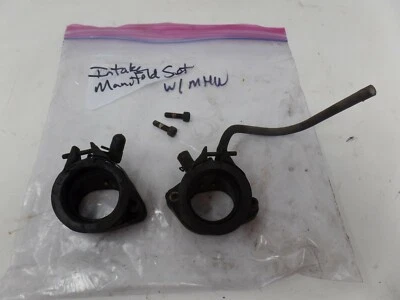 JUEGO DE MALETERO ARTICULADO CARBURADOR COLECTOR ADMISIÓN YAMAHA XZ550 XZ 550 82-83 VISION Foto 1 de 2