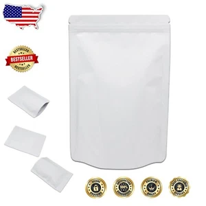 100-Pack Resealable Aluminum Foil Bags - Ideal for Kitchen Organization - Picture 1 of 9