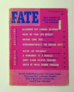 Fate Magazine September 1966 Glassboro UFO Dreams Come True - Picture 1 of 2