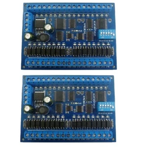 2pcs DC 6.5-30V 16ch RS485 Remote Control IO Switch Modbus RTU PLC IO expansion - Picture 1 of 14