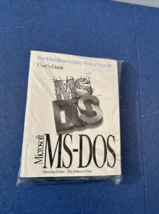 Microsoft MS-DOS 6.21 FLOPPY . New Sealed RARE - Picture 1 of 5