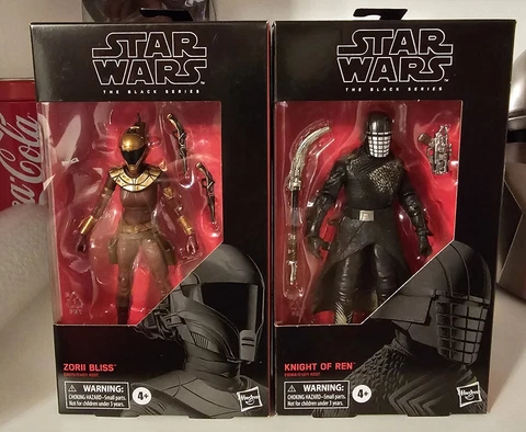 Hasbro Star Wars The Black Series Zorii Bliss and Knight of Ren 6-Inch Cover