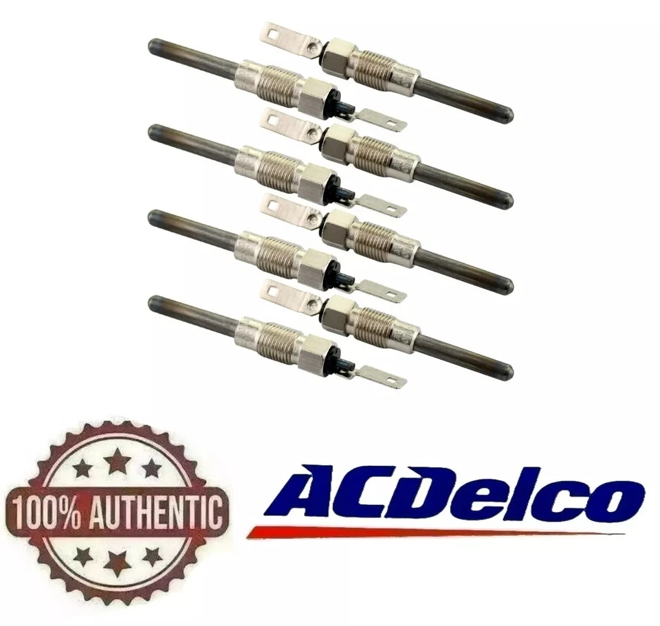 AC DELCO 60G Glow Plug 8 Piece Kit Set for Chevy GMC C/K Van V8 Diesel - Image 1 of 1