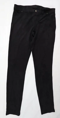 Hue Women's Small (S) Stretch Pull On Black Jegging Pants - Image 1 of 4