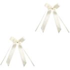 20 Pcs 20 Pcs Bow Knots Ribbon Soft Hand-made Ribbon Bow Tie Wedding Bouquet