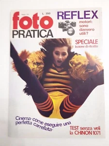Foto Pratica n.45 anno 1972 Fotografie Vintage cameras Reflex Tecnica B/N - Picture 1 of 1