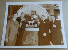Boxing World Champion Jack DEMPSEY (1895-1983): Big Photo 1935 in His RESTAURANT
