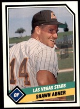 1989 CMC Las Vegas Stars Shawn Abner Las Vegas Stars #22