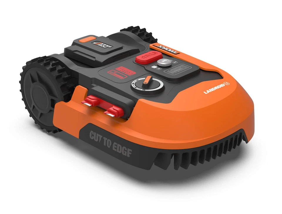 Worx Landroid M700 Mähroboter mit Wlan Steuerbar über App - Orange (WR167E)