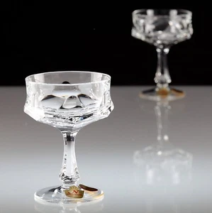 2 Vintage Nachtmann Andrea Likörschalen Likörschale Likörgläser Kristall Glas Ki - Bild 1 von 4