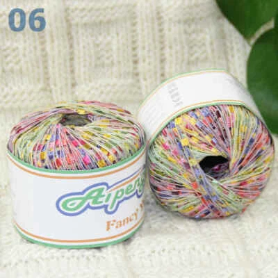 Sale New Lot of 2 ballsx50g High-quality Nylon Ladder Track Knitting Yarn Violet - Image 1 of 4