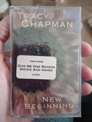Tracy Chapman - New Beginning Cassette Tape, Hype Sticker, FACTORY SEALED  - Image 1 of 2